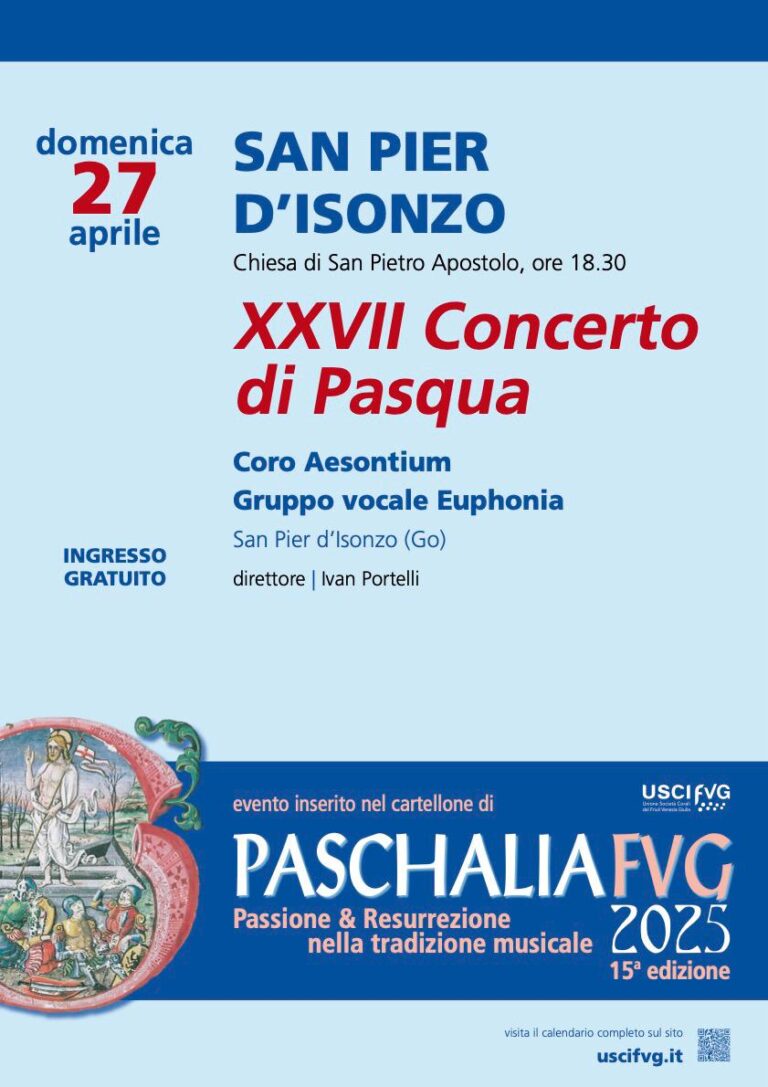 XXVII Concerto di Pasqua